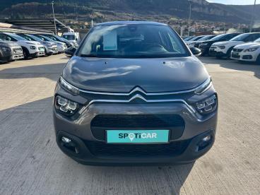 SPOTICAR Citroën C3 Bluehdi 100 Shine Bvm6 Occasion - Citadine Diesel Gris Platinium//toit Noir - Millau - 1203759214_1