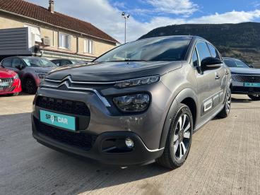 SPOTICAR Citroën C3 Bluehdi 100 Shine Bvm6 Occasion - Citadine Diesel Gris Platinium//toit Noir - Millau - 1203759214_2