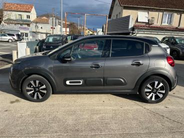 SPOTICAR Citroën C3 Bluehdi 100 Shine Bvm6 Occasion - Citadine Diesel Gris Platinium//toit Noir - Millau - 1203759214_3