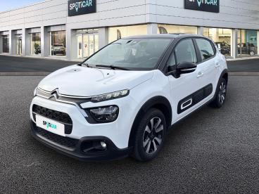 SPOTICAR Citroën C3 Bluehdi 100 S&s Bvm6 Shine Occasion - Citadine Diesel Blanc - Chambry - 1203759792_1
