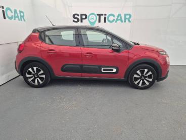 SPOTICAR Citroën C3 Puretech 83 S&s Bvm5 Shine Occasion - Citadine Essence Rouge - Cavaillon - 1203760158_4