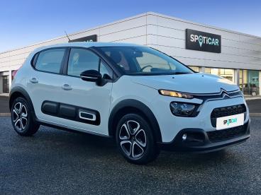 SPOTICAR Citroën C3 Societe Bluehdi 100 S&s Bvm6 Feel Nav Occasion - Utilitaire Diesel Blanc - Bourgoin Jallieu - 1203760239_3
