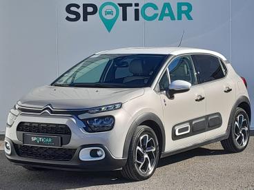 SPOTICAR Citroën C3 Puretech 110 S&s Eat6 Saint James Occasion - Citadine Essence Beige - Montrond Les Bains - 1203761255_1