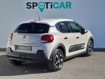 SPOTICAR Citroën C3 Puretech 110 S&s Eat6 Saint James Occasion - Citadine Essence Beige - Montrond Les Bains - 1203761255_3