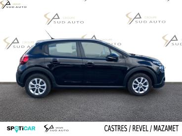 SPOTICAR Citroën C3 Bluehdi 100 S&s Bvm6 Feel Occasion - Citadine Diesel Noir - Castres - 1203761295_4
