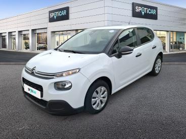 SPOTICAR Citroën C3 Puretech 82 S&s Bvm5 Live Occasion - Citadine Essence Blanc - Verneuil Sur Avre - 1203761370_1
