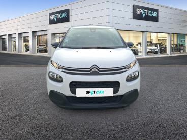 SPOTICAR Citroën C3 Puretech 82 S&s Bvm5 Live Occasion - Citadine Essence Blanc - Verneuil Sur Avre - 1203761370_2