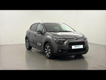 SPOTICAR Citroën C3 1.2 Puretech 83ch S&s Shine Occasion - Citadine Essence Gris Platinium (m) - Niort - 1203762115_3