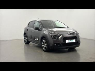 SPOTICAR Citroën C3 1.2 Puretech 83ch S&s Shine Occasion - Citadine Essence Gris Platinium (m) - Niort - 1203762124_3