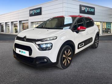 SPOTICAR Citroën C3 1.2 Puretech 83ch S&s Shine Occasion - Citadine Essence Blanc Banquise (o) - Charleville Mezieres - 1203762306_1
