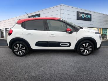 SPOTICAR Citroën C3 1.2 Puretech 83ch S&s Shine Occasion - Citadine Essence Blanc Banquise (o) - Charleville Mezieres - 1203762329_4