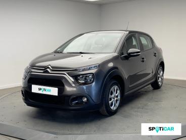 SPOTICAR Citroën C3 Bluehdi 100 S&s Bvm6 Feel Occasion - Citadine Diesel Gris Platinium (m) - Tarbes - 1203762682_1