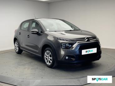 SPOTICAR Citroën C3 Bluehdi 100 S&s Bvm6 Feel Occasion - Citadine Diesel Gris Platinium (m) - Tarbes - 1203762682_3