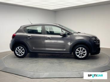 SPOTICAR Citroën C3 Bluehdi 100 S&s Bvm6 Feel Occasion - Citadine Diesel Gris Platinium (m) - Tarbes - 1203762682_4