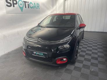 SPOTICAR Citroën C3 Puretech 110 S&s Shine Occasion - Citadine Essence Noir - Saintes - 1203763124_1