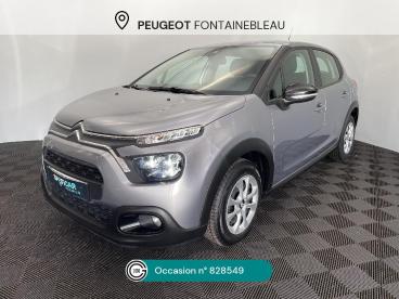 SPOTICAR Citroën C3 Puretech 83 S&s Bvm5 Feel Business Occasion - Citadine Essence Gris Fonce - Varennes Sur Seine - 1203763616_1