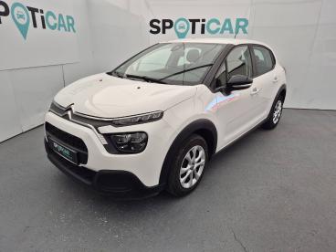 SPOTICAR Citroën C3 Puretech 83 S&s Bvm5 Feel Occasion - Citadine Essence Blanc - Cavaillon - 1203763926_1