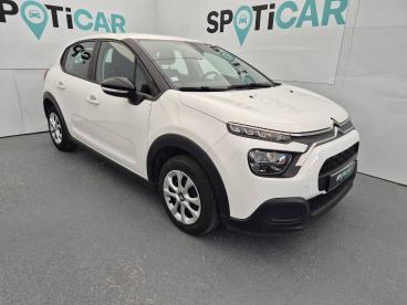 SPOTICAR Citroën C3 Puretech 83 S&s Bvm5 Feel Occasion - Citadine Essence Blanc - Cavaillon - 1203763926_3