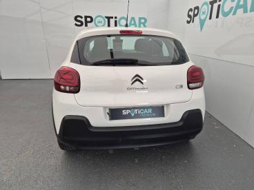 SPOTICAR Citroën C3 Puretech 83 S&s Bvm5 Feel Occasion - Citadine Essence Blanc - Cavaillon - 1203763926_5
