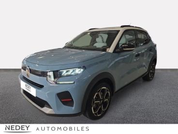 SPOTICAR Citroën C3 1.2 Puretech 100ch Max Occasion - Citadine Essence Bleu Monte Carlo (o) - Toit Blanc Opale - Montbeliard - 1203764519_1