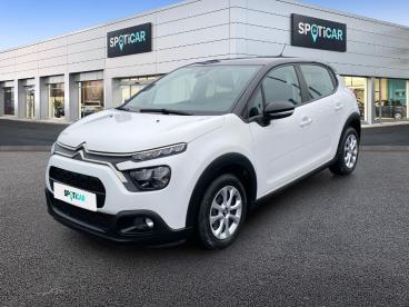 SPOTICAR Citroën C3 1.2 Puretech 83ch S&s Feel Nav Occasion - Utilitaire Essence Blanc - Charleville Mezieres - 1203764578_1
