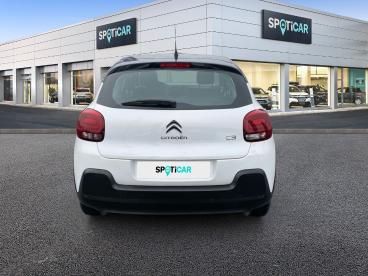 SPOTICAR Citroën C3 1.2 Puretech 83ch S&s Feel Nav Occasion - Utilitaire Essence Blanc - Charleville Mezieres - 1203764578_5