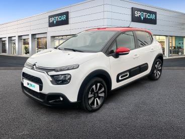 SPOTICAR Citroën C3 1.2 Puretech 83ch S&s  Feel Business Occasion - Citadine Essence Blanc Banquise (o) - Charleville Mezieres - 1203764584_1