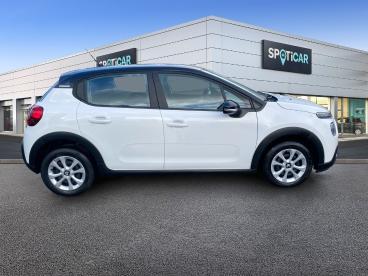 SPOTICAR Citroën C3 1.2 Puretech 83ch S&s  Feel Business Occasion - Citadine Essence Blanc Banquise (o) - Charleville Mezieres - 1203767472_4
