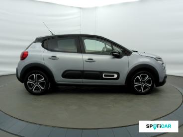 SPOTICAR Citroën C3 1.2 Puretech 83ch S&s Feel Pack Occasion - Citadine Essence Gris Acier (m) - Albertville - 1203767705_4