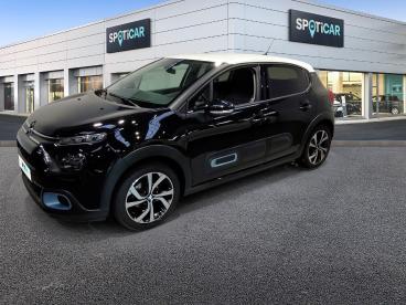SPOTICAR Citroën C3 Puretech 110 Bvm6 Elle Occasion - Citadine Essence Noir - Reze - 1203768463_1