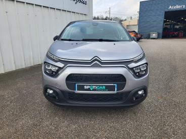 SPOTICAR Citroën C3 Bluehdi 100 S&s Bvm Shine Occasion - Citadine Diesel Gris Clair - Trebes - 1203769668_2