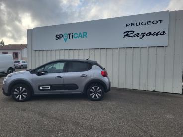 SPOTICAR Citroën C3 Bluehdi 100 S&s Bvm Shine Occasion - Citadine Diesel Gris Clair - Trebes - 1203769668_4