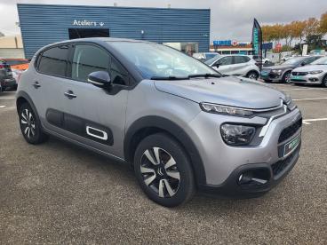 SPOTICAR Citroën C3 Bluehdi 100 S&s Bvm Shine Occasion - Citadine Diesel Gris Clair - Trebes - 1203769668_5
