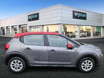 SPOTICAR Citroën C3 Puretech 82 S&s Bvm Graphic Occasion - Citadine Essence Gris Foncé - Wormhout - 1203769693_4