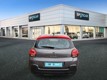 SPOTICAR Citroën C3 Puretech 82 S&s Bvm Graphic Occasion - Citadine Essence Gris Foncé - Wormhout - 1203769693_5