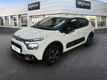SPOTICAR Citroën C3 Puretech 83 S&s Bvm5 C-series Occasion - Citadine Essence Blanc Banquise - La Valette Du Var - 1203769877_1
