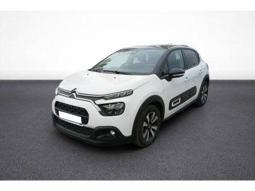 SPOTICAR Citroën C3 Puretech 83 Ch Bvm5 Max Occasion - Citadine Essence Blanc - Salaise Sur Sanne - 1203769991_1