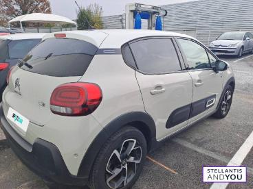 SPOTICAR Citroën C3 Puretech 110 S&s Eat6 Saint James Occasion - Citadine Essence Beige - Chambray Les Tours - 1203770152_3