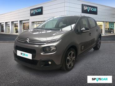 SPOTICAR Citroën C3 Puretech 110 S&s Eat6 Shine Occasion - Citadine Essence Gris - Annemasse - 1203770497_1