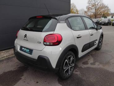 SPOTICAR Citroën C3 1.2 Puretech 110ch S&s Shine Eat6 Occasion - Citadine Essence Sable (n) - Noir Onyx - Blois - 1203770691_3