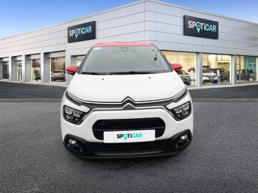 SPOTICAR Citroën C3 1.2 Puretech 83ch S&s Shine Occasion - Citadine Essence Blanc Banquise (o) - Charleville Mezieres - 1203770772_2