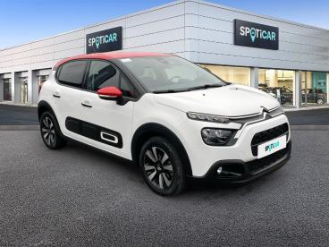SPOTICAR Citroën C3 1.2 Puretech 83ch S&s Shine Occasion - Citadine Essence Blanc Banquise (o) - Charleville Mezieres - 1203770772_3