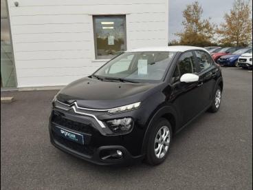 SPOTICAR Citroën C3 1.5 Bluehdi 100ch S&s Plus Occasion - Citadine Diesel Noir Perla Nera (n) - Blanc Opale - Redon - 1203771141_1