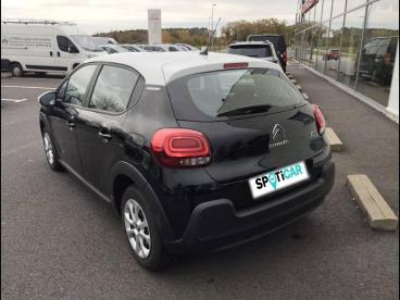 SPOTICAR Citroën C3 1.5 Bluehdi 100ch S&s Plus Occasion - Citadine Diesel Noir Perla Nera (n) - Blanc Opale - Redon - 1203771141_3