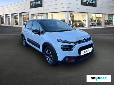 SPOTICAR Citroën C3 Puretech 83 S&s Bvm5 C-series Occasion - Citadine Essence Blanc Toit Noir - Talange - 1203771360_3