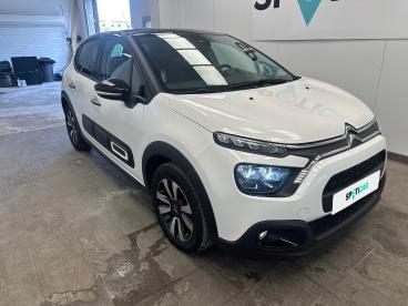SPOTICAR Citroën C3 Puretech 83 S&s Bvm5 Shine Occasion - Citadine Essence Blanc - Lormont - 1203771540_3