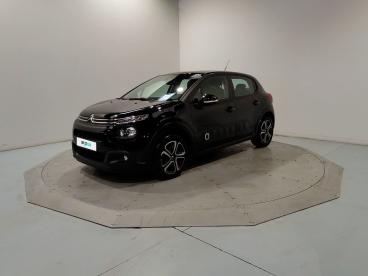 SPOTICAR Citroën C3 Puretech 110 S&s Eat6 Shine Occasion - Citadine Essence Noir - Villeneuve d'ascq - 1203771595_1