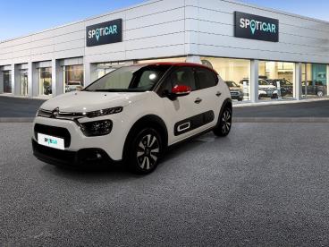 SPOTICAR Citroën C3 Puretech 110 S&s Eat6 Shine Occasion - Citadine Essence Blanc - Villeneuve d'ascq - 1203771598_1