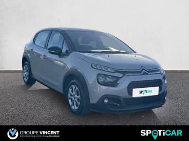 SPOTICAR Citroën C3 Bluehdi 100ch You Occasion - Citadine Diesel Sable (nacré) - Saint Doulchard - 1203772289_3