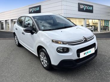 SPOTICAR Citroën C3 Puretech 68ch Feel Occasion - Citadine Essence Blanc Banquise - Vernouillet - 1203773513_3